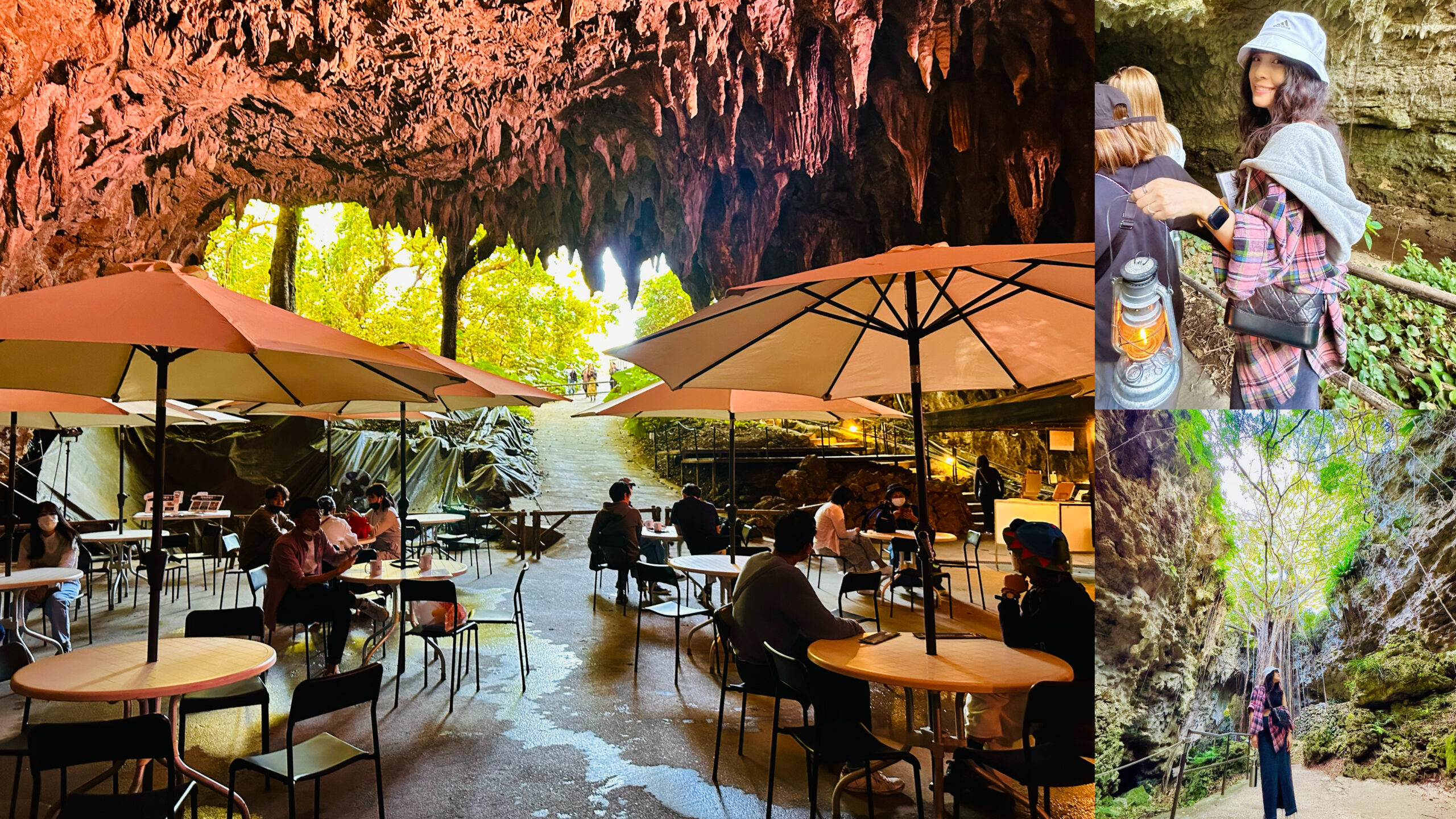 【沖繩】Cave Café鐘乳石洞穴咖啡，Gangala之谷導覽體驗，穿越萬年山谷ガンガラーの谷
